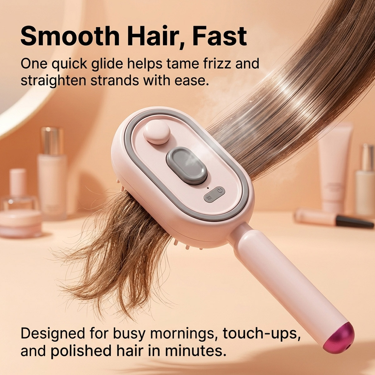 Hair Care Gift - Electric Self-Cleaning Hair Comb with Air