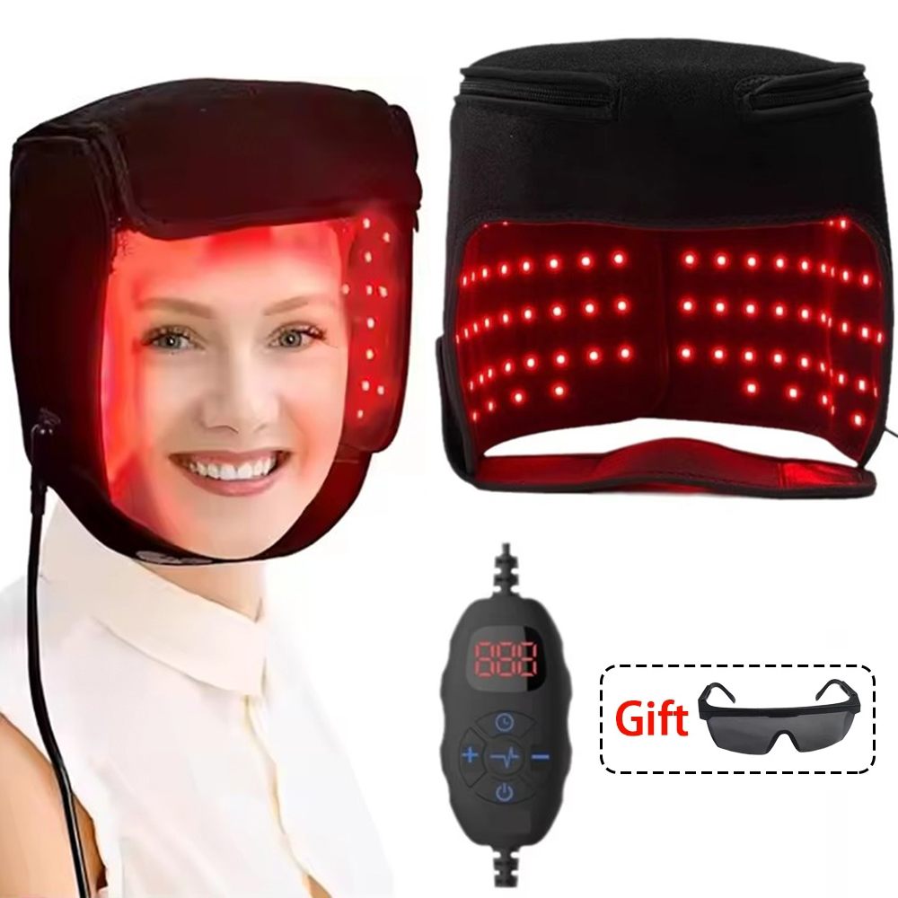 Hair Care With Protein - LED Red Light Therapy Hat For