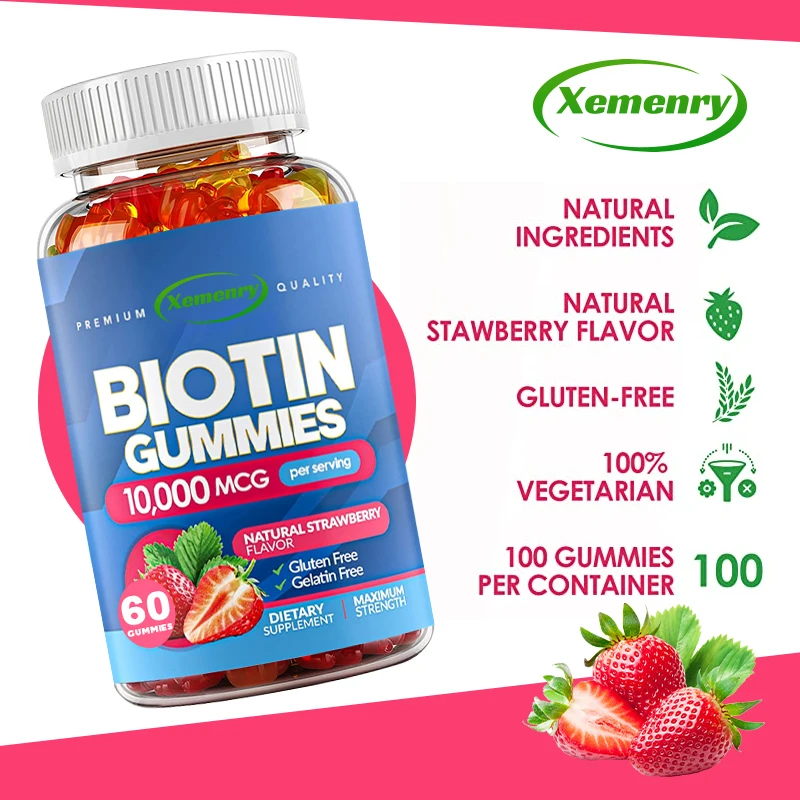Hair Care Gummies - Biotin Gummies - for Hair Growth,