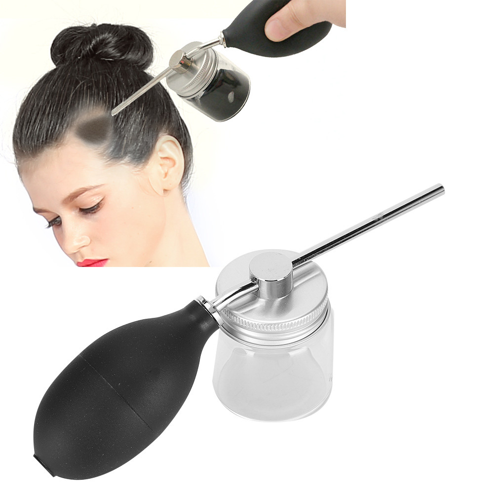 Hair Care Products - Refillable Barber Powder Spray Bottle Hair