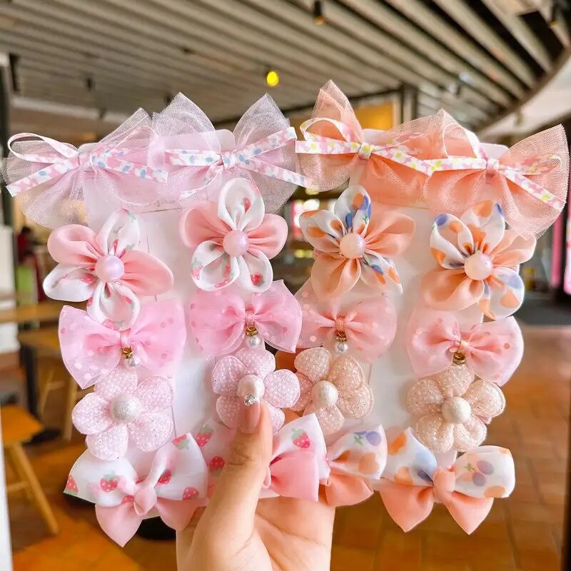 10Pcs/Set Cute Bows Baby Hairc - Hair Care Gift review and price