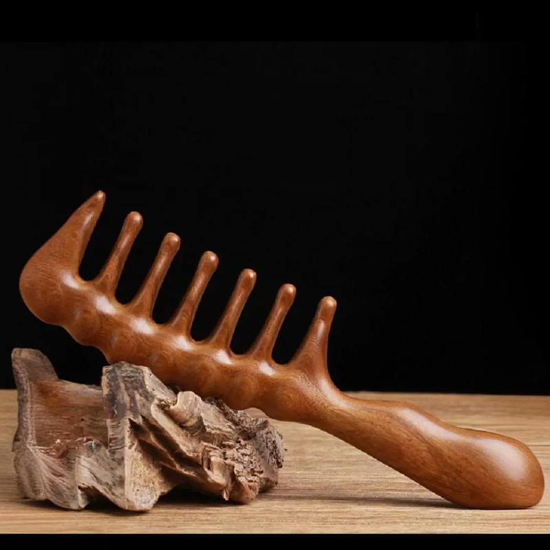 Natural Sandalwood Hair Combs  - Hair Care Gift review and price