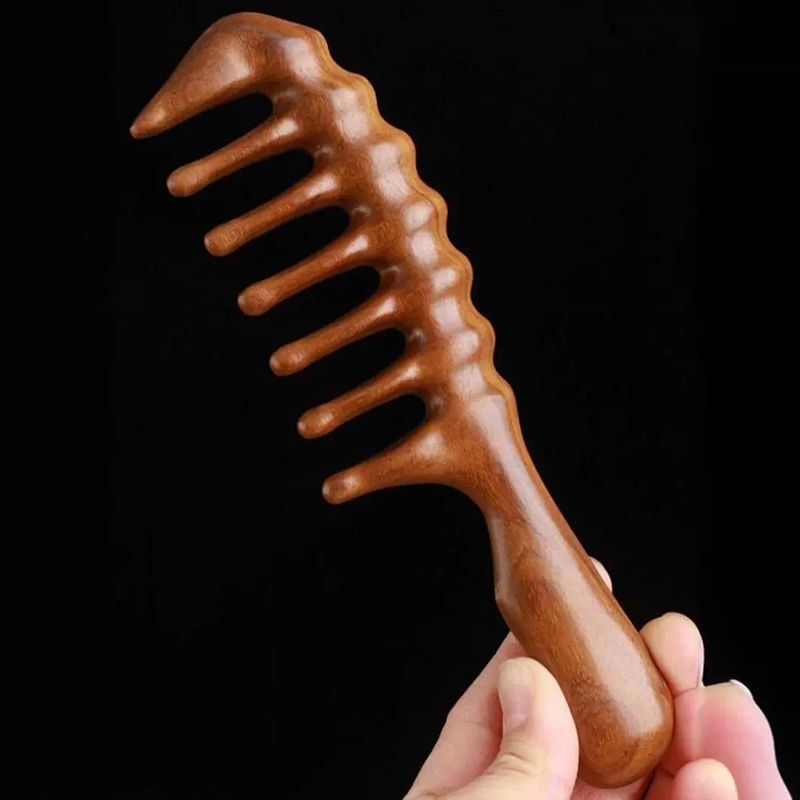 Natural Sandalwood Hair Combs  - Hair Care Gift review and price