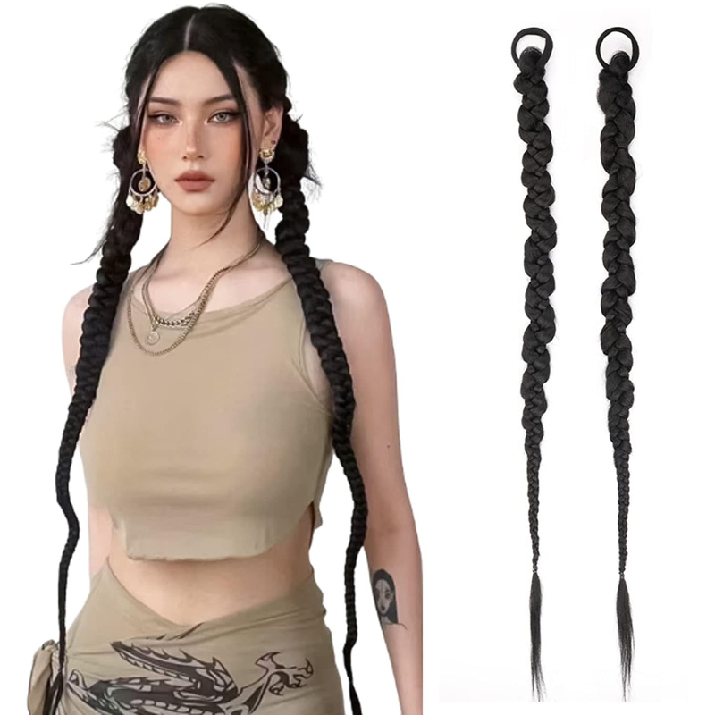 Fashion  Braided Ponytail Hair - Crochet Braiding Hair review and price