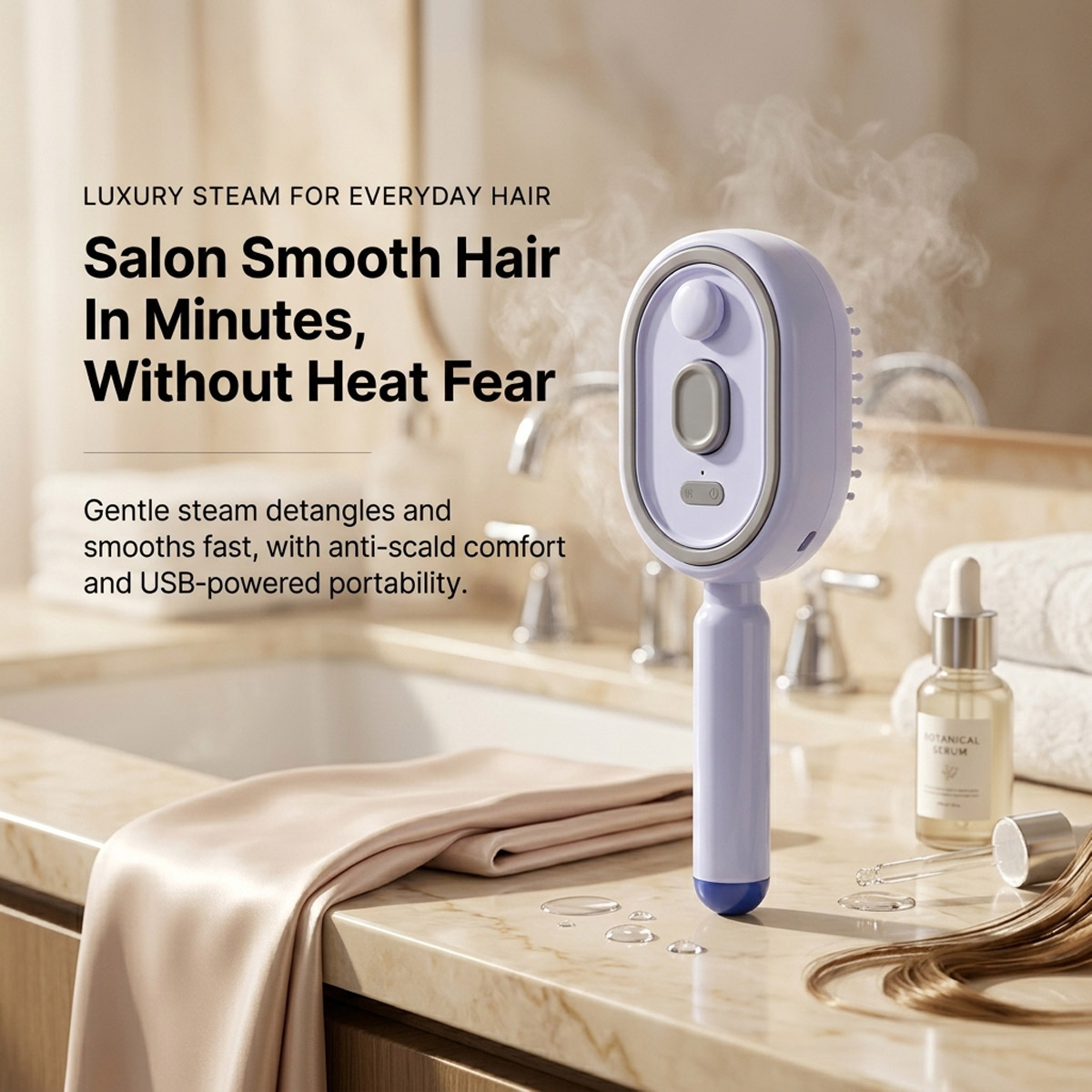 Electric Self-Cleaning Hair Co - Hair Care Gift review and price