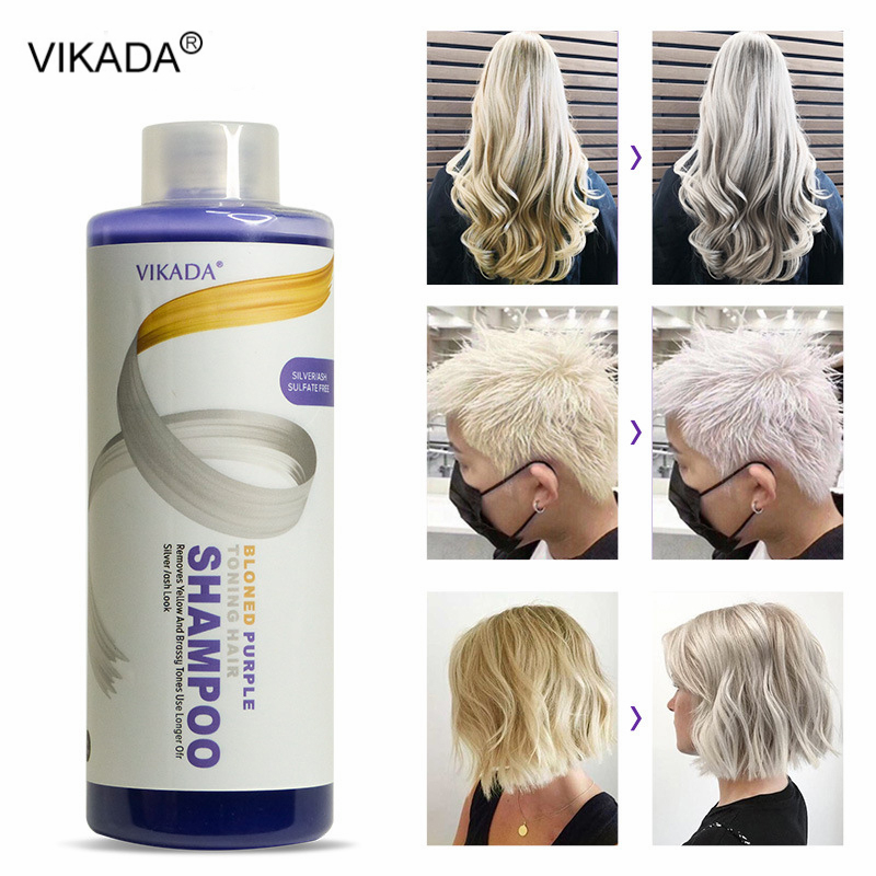 Vikada Blonde Purple Hair Sham - Purple Toning Shampoo review and price