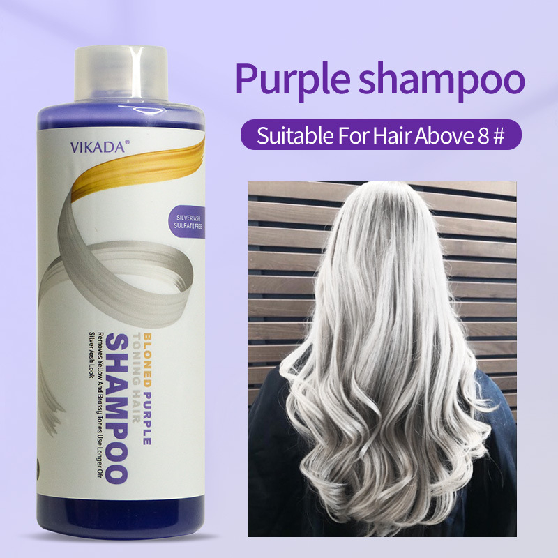 Vikada Blonde Purple Hair Sham - Purple Toning Shampoo review and price