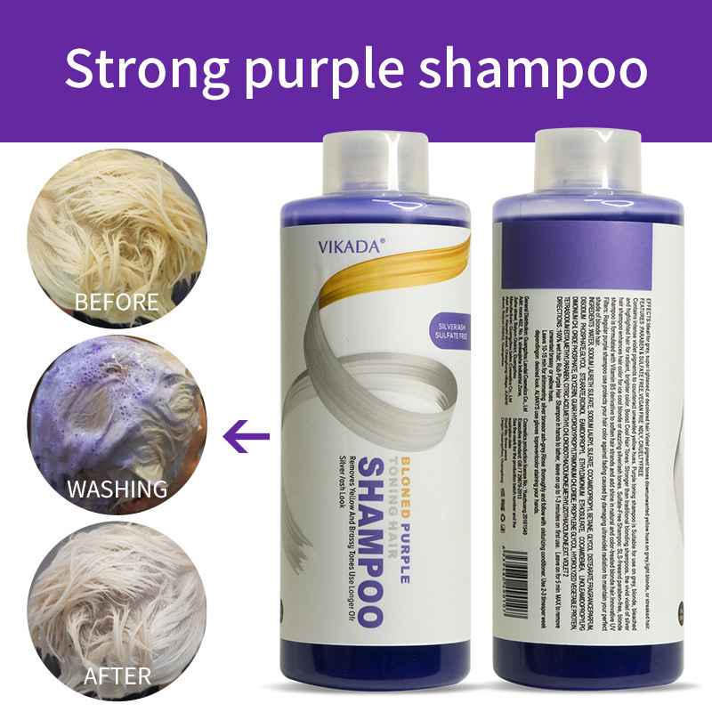 Vikada Blonde Purple Hair Sham - Purple Toning Shampoo review and price