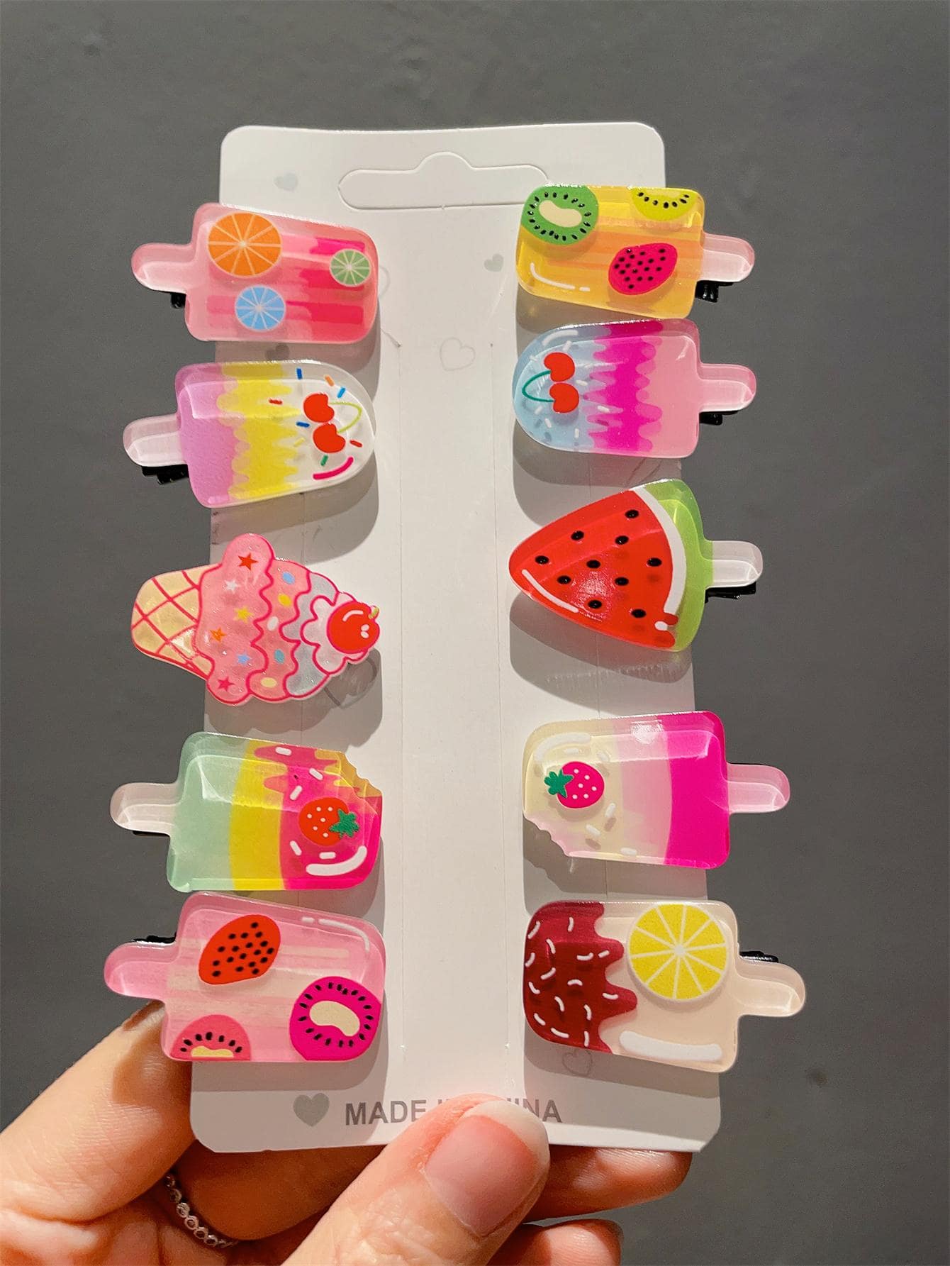 10 hair clips Summer new hair  - Hair Care Lotion review and price