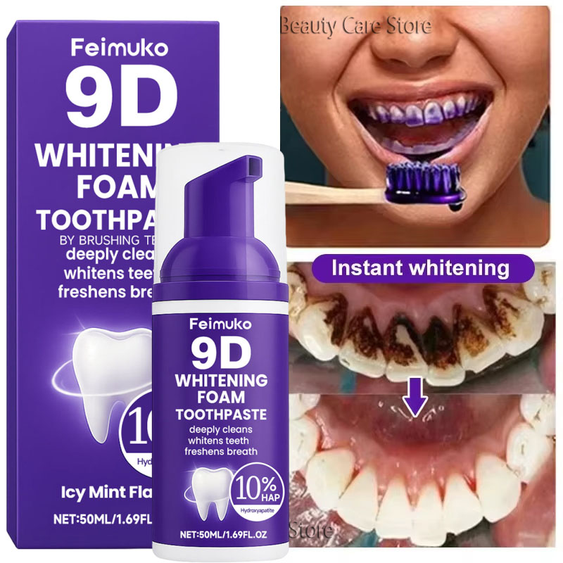 9D Purple Teeth Whitening Toot - Purple Toning Shampoo review and price