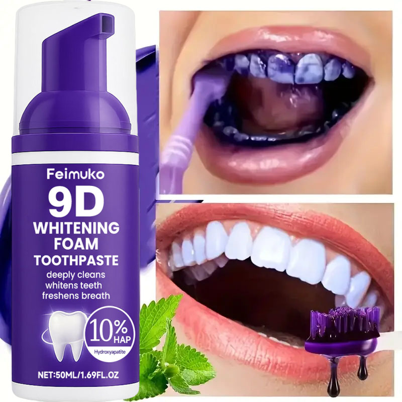 9D Purple Teeth Whitening Toot - Purple Toning Shampoo review and price