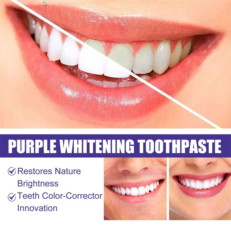 9D Purple Teeth Whitening Toot - Purple Toning Shampoo review and price