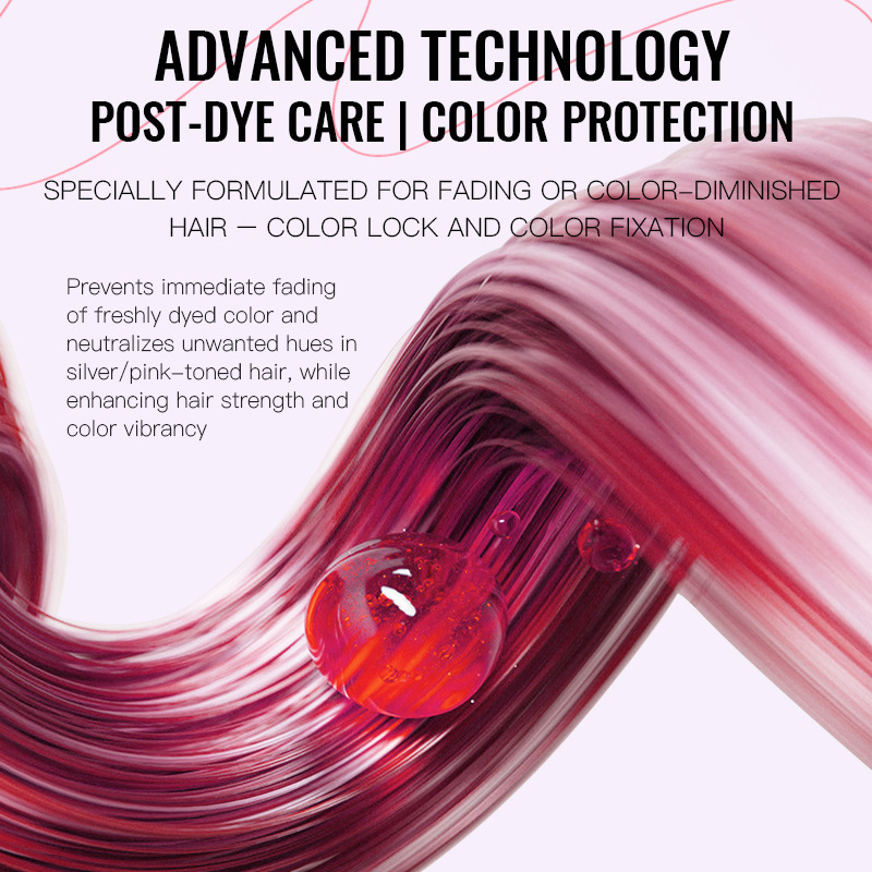 Color Locking Shampoo Pink Sil - Purple Toning Shampoo review and price