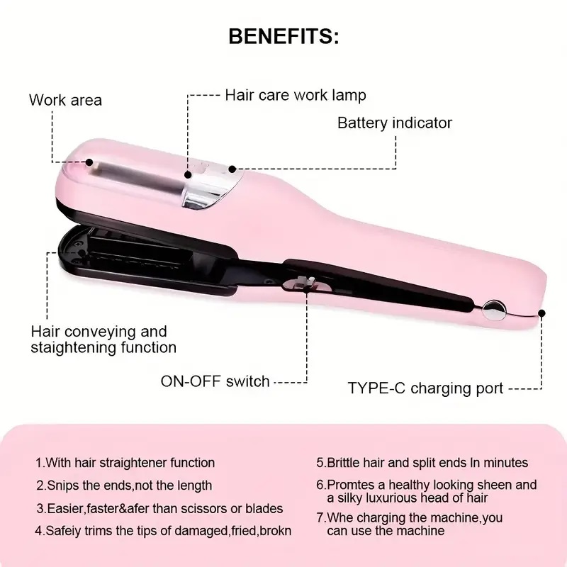 Rechargeable cordless split ha - Hair Care Gift review and price