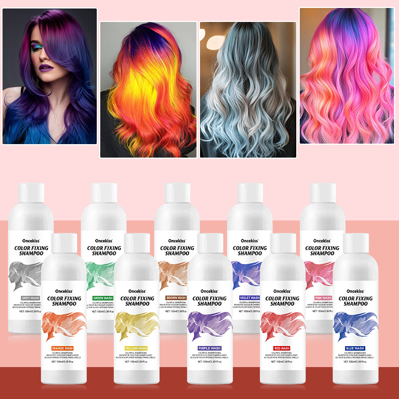 10 Colors Semi-permanent Hair  - Purple Toning Shampoo review and price
