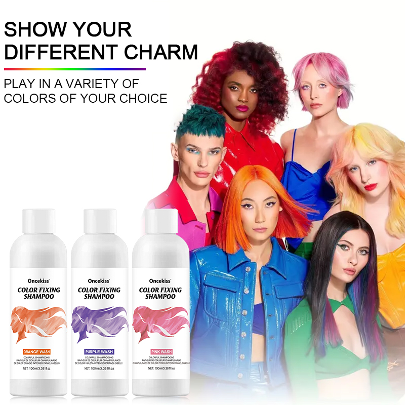 10 Colors Semi-permanent Hair  - Purple Toning Shampoo review and price