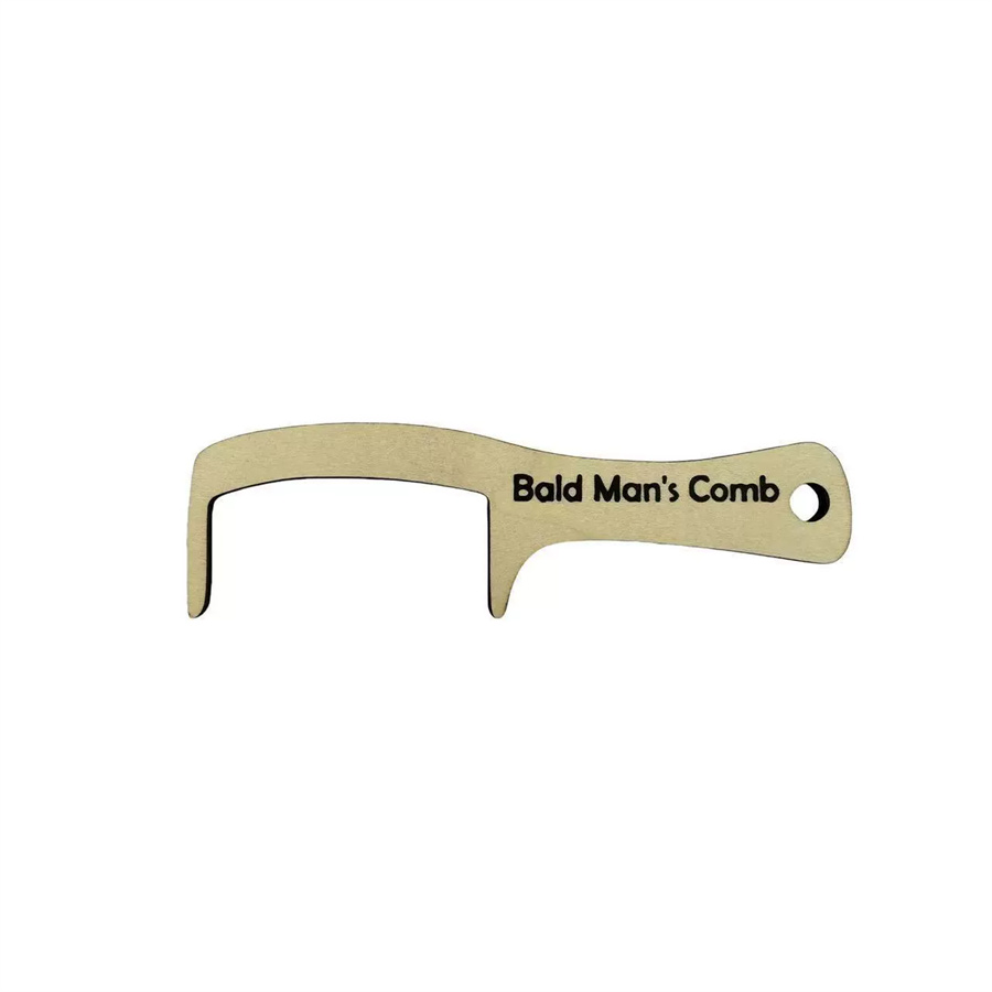 Wooden Comb for Bald Men Funny - Hair Care Gift review and price