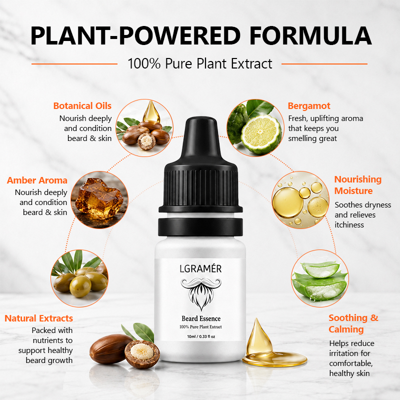 Men's Beard Growth Serum Nouri - Hair Care Lotion review and price