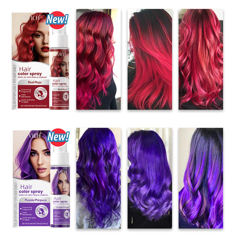 8 Colors Hair Color Spray Disp - Purple Toning Shampoo review and price