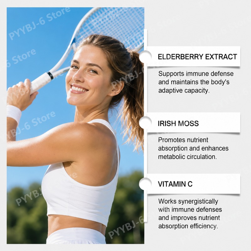 Elderberry Sea Moss Gummies wi - Hair Care Gummies review and price