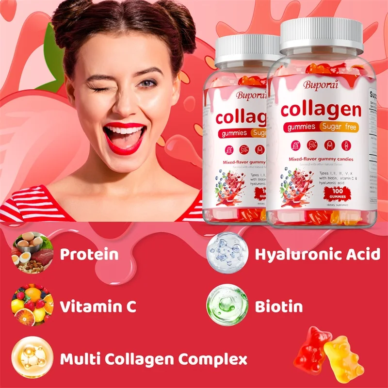 Multi Collagen Gummies - with  - Hair Care Gummies review and price