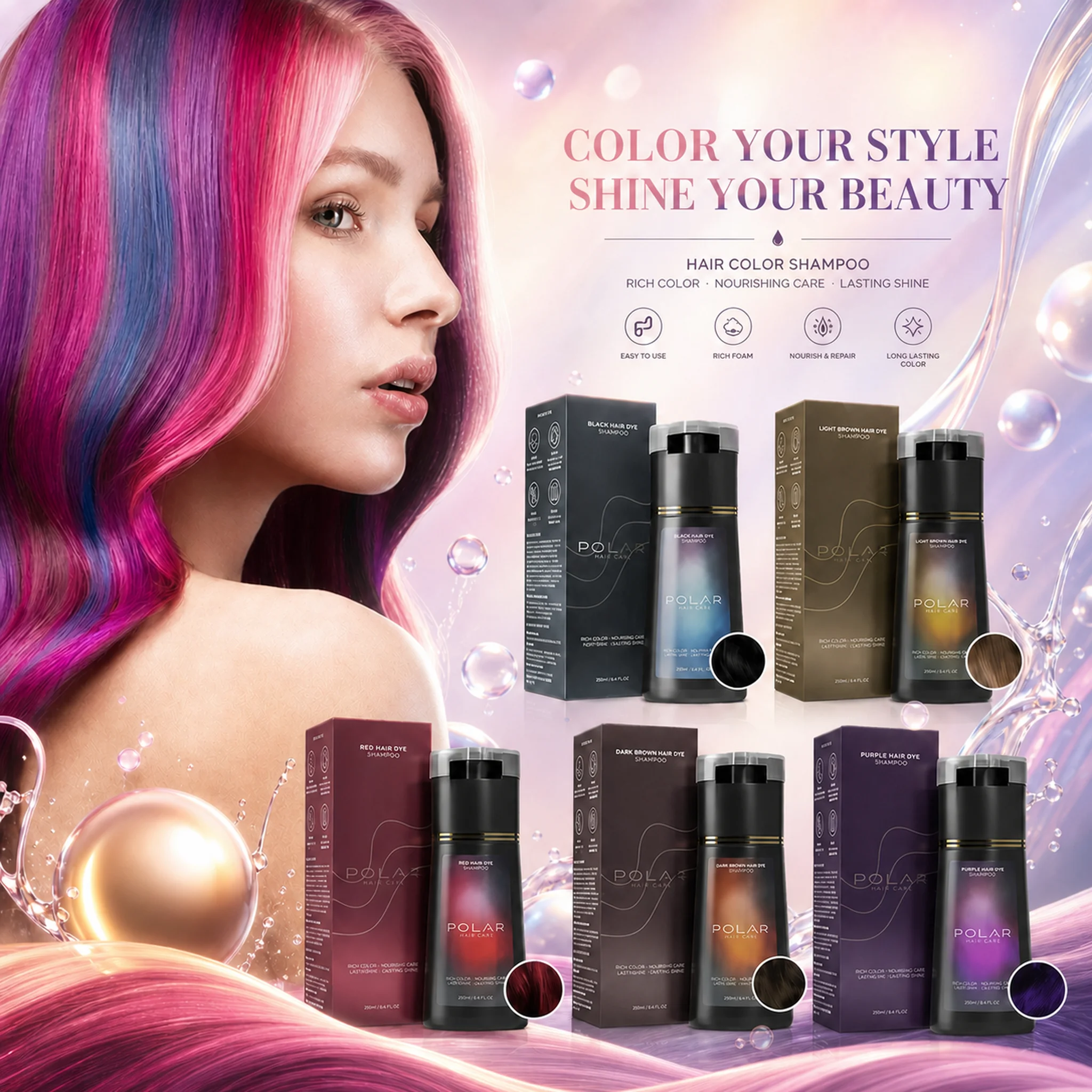 Shampoo De Tintura De Cabelo P - Purple Toning Shampoo review and price