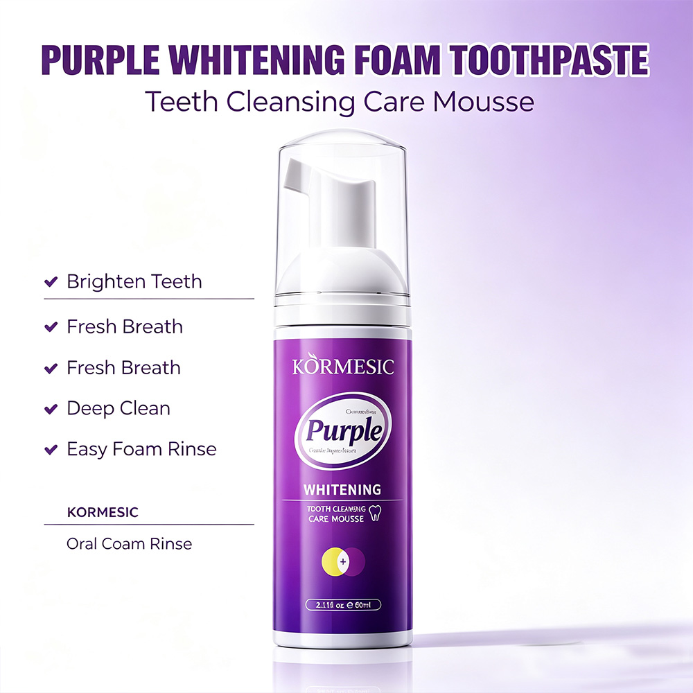 Purple Whitening Tooth Mousse  - Purple Toning Shampoo review and price